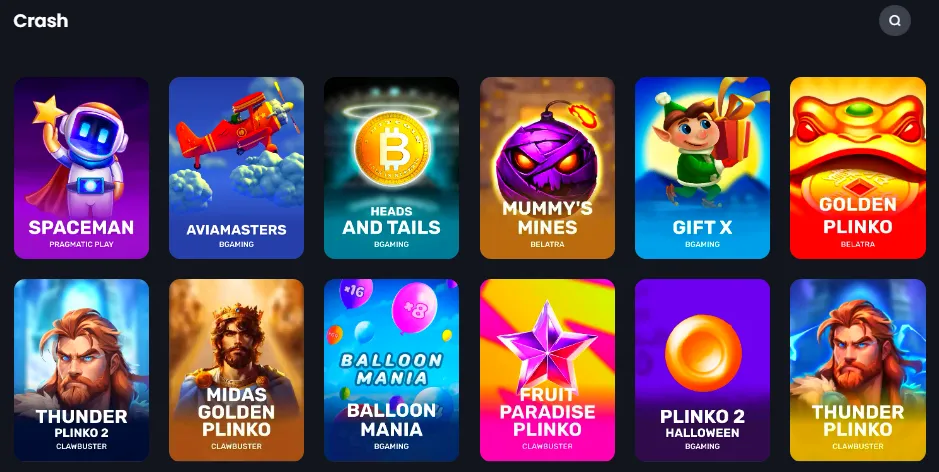 crownz casino crash games